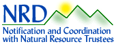 Notification and coordination with natural resource trustees
