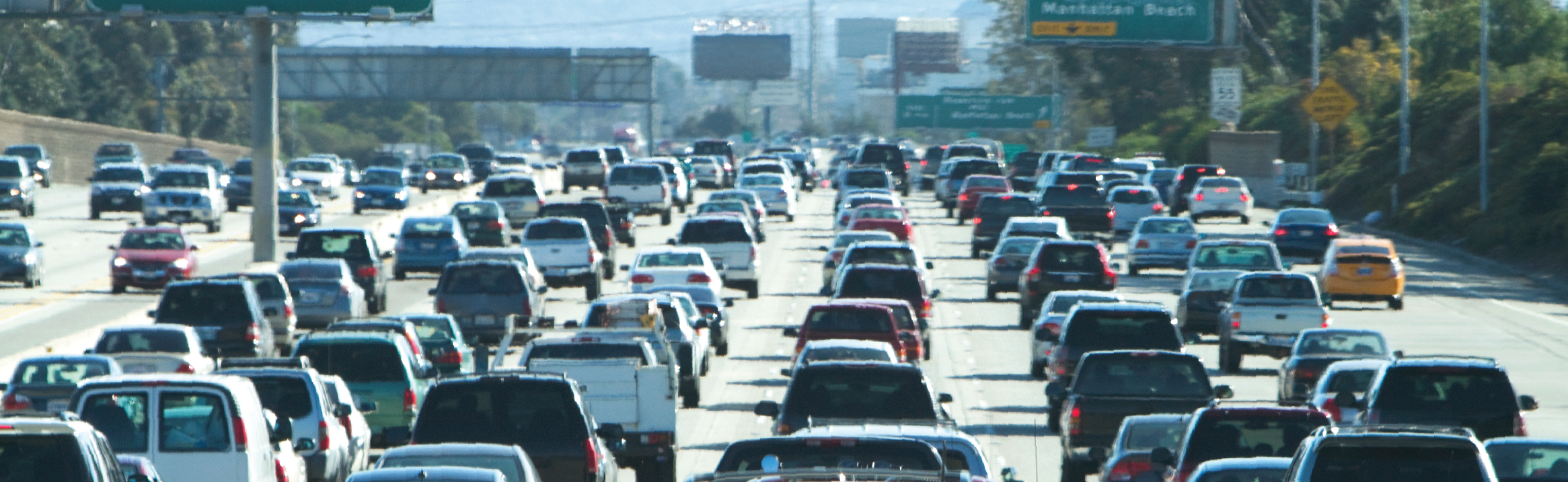 An image of a traffic congestion on a road and link to https://www.epa.gov/mobile-source-pollution/how-mobile-source-pollution-affects-your-health