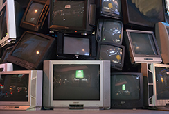 old TVs and computer monitors