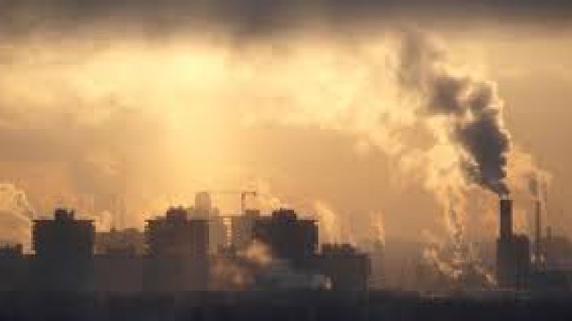 Image of industrial air pollution