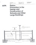 A picture of an aparatus on the cover of the Radon Prevention in the Design and Construction of Schools and Other Large Buildings PDF