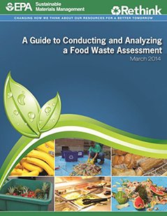 this is a screenshot of the Food Waste Assessment Guidebook cover