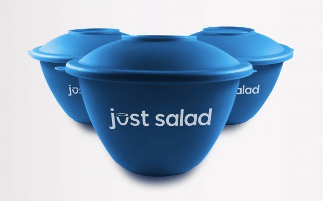 this is a picture of the reusable bowls Just Salad uses.