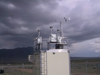 Picture of air monitoring station