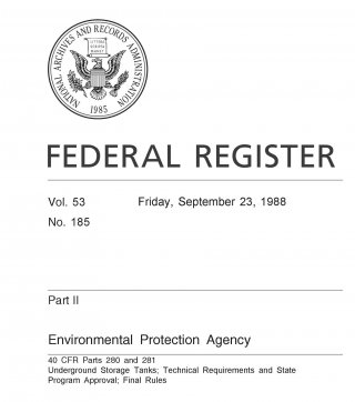 Image of 1988 Federal Register