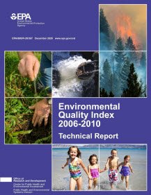 Cover of the Environmental Quality Index Technical Report - 2020