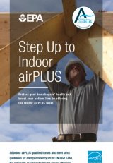 Builder's Brochure for Indoor airPLUS. Question and Answer formatted document that overviews Indoor airPLUS.