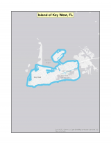 Map of Key West no-discharge zone