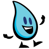 Illustration of the WaterSense mascot.