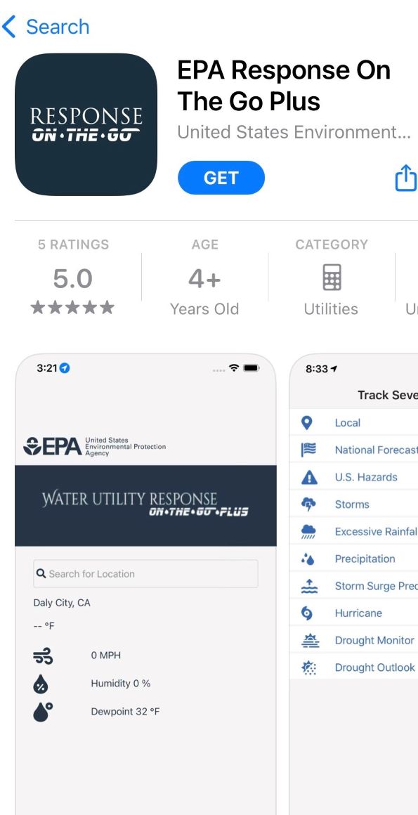 Search "EPA response on the go plus" in your app store