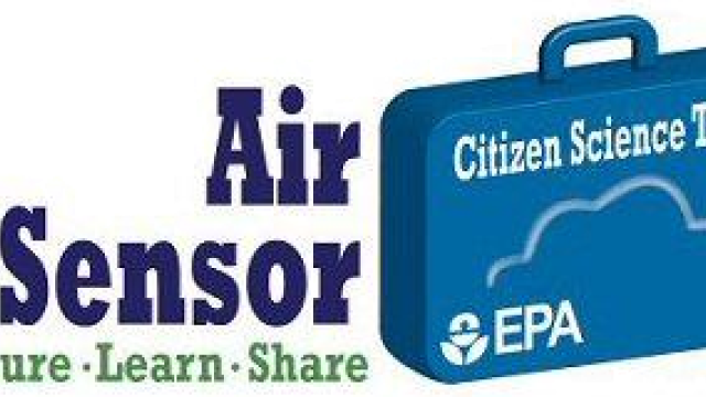 logo for Citizen Science, small blue briefcase
