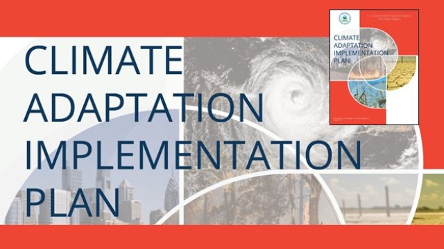 Climate Adaptation Implementation Plan Cover Page