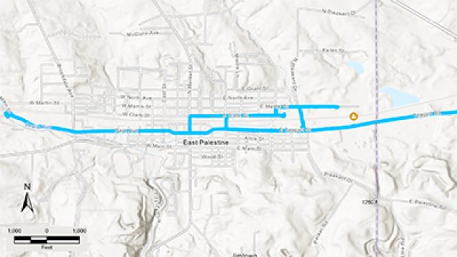 TAGA Route map thumbnail