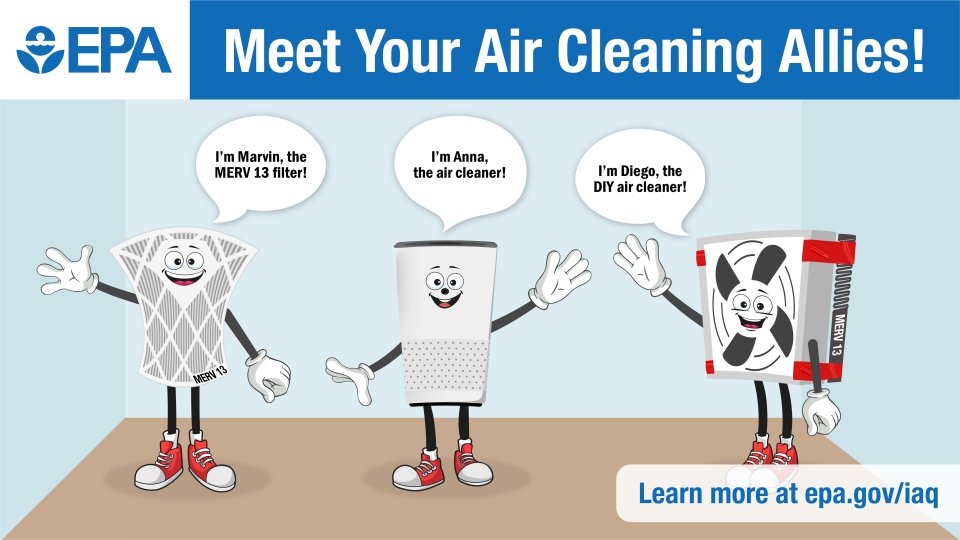image of the cartoon characters the air cleaning allies