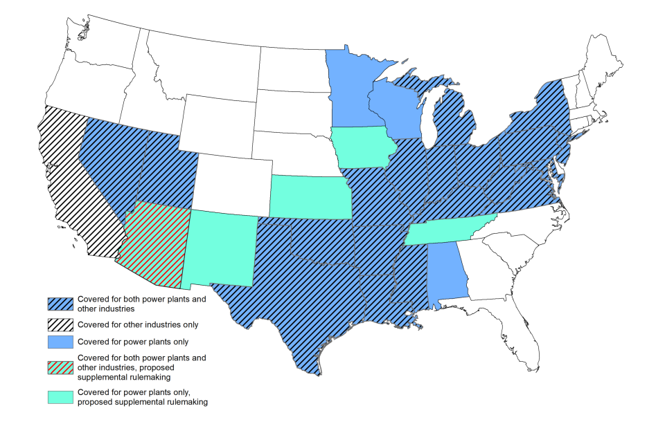 States Covered Under the Final Good Neighbor Plan and the Proposed Supplemental Rulemaking