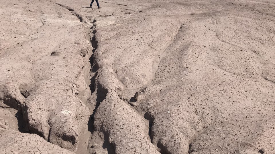 April 2019 Experts investigating Yazzie No 312 mine site in the Western AUM area 
