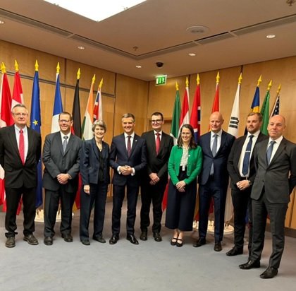 EPA Deputy Administrator McCabe at the 7th Zero Emission Vehicle Transition Council Ministerial Meeting in Leipzig, Germany in May 2023.