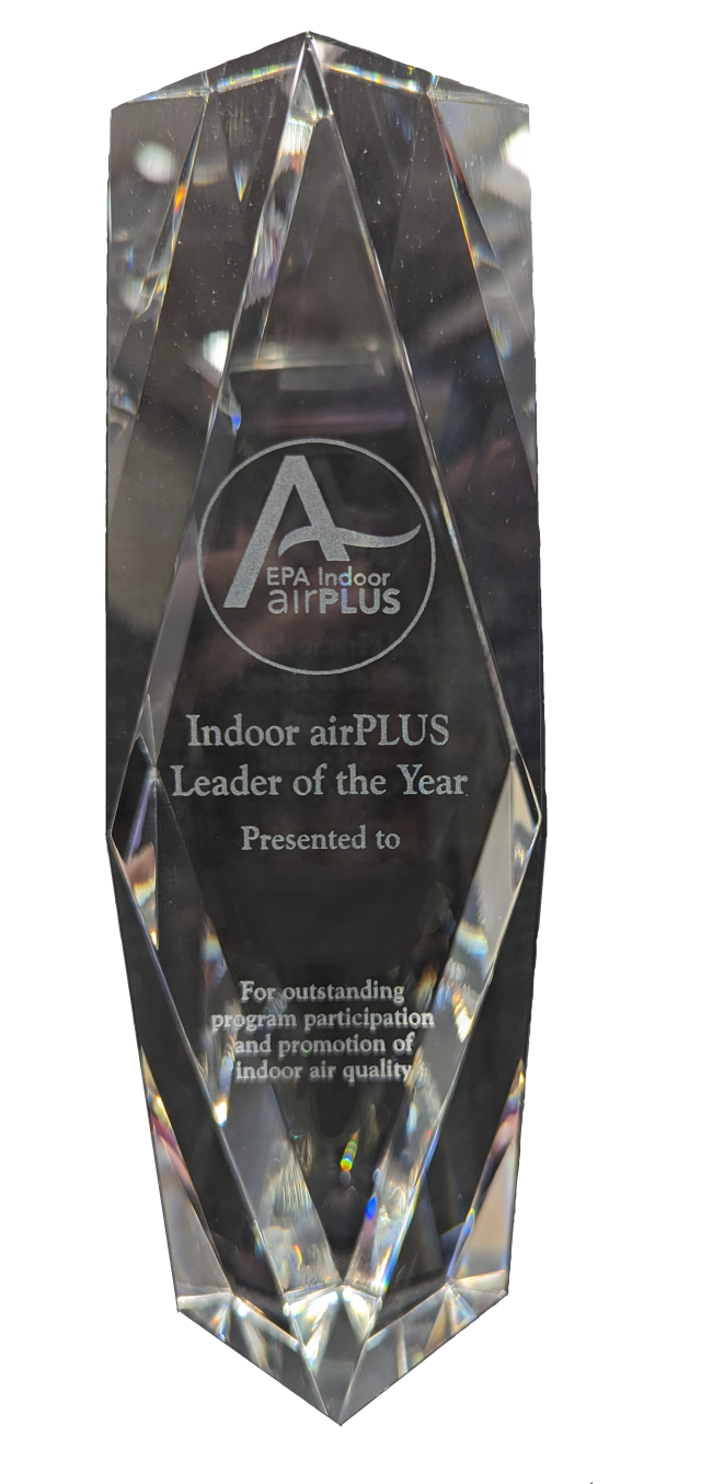 Image of the Indoor airPLUS Leader Award Crystal