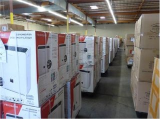“Antibacterial” Frigidaire dehumidifiers unlawfully imported to the Port of Los Angeles, March 2020