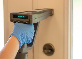 lead-based paint inspection with XRF gun