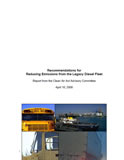 Cover for Recommendations for Reducing Emissions from the Legacy Diesel Fleet