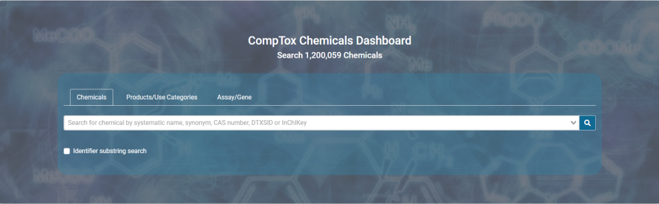 Wikipedia on the CompTox Chemicals Dashboard: Connecting Resources