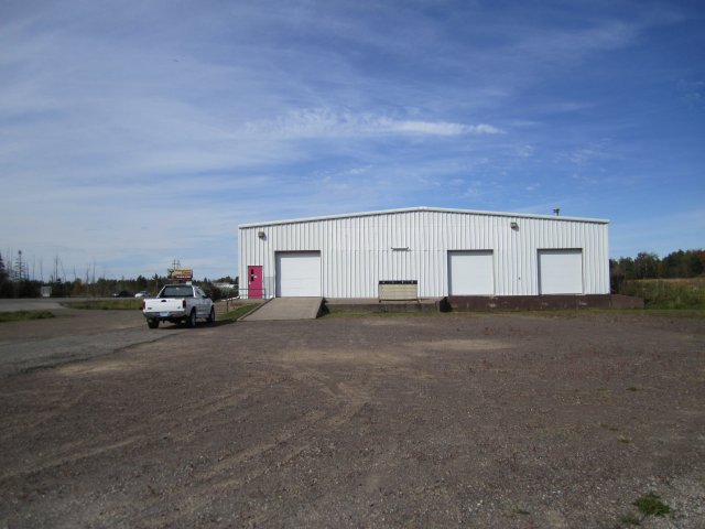 The warehouse on the site