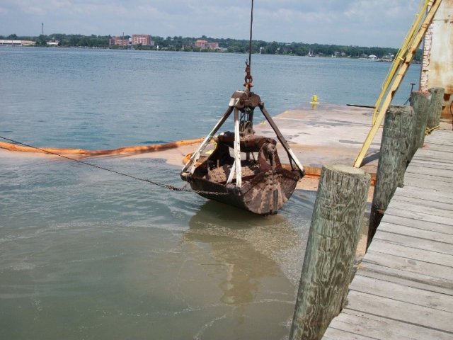 Photo of removal of the restriction on dredging activities, and the bird or animal deformities or reproduction problems BUIs.