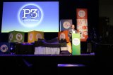 EPA's Greg Lank delivers closing remarks at the 2016 P3 Expo Opening Ceremony