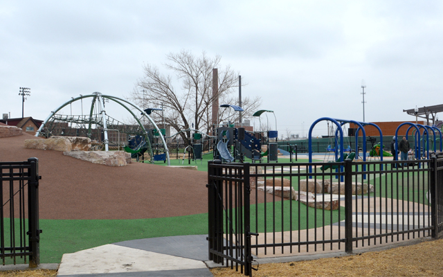 Image of LaVillita Park playground in Chicago