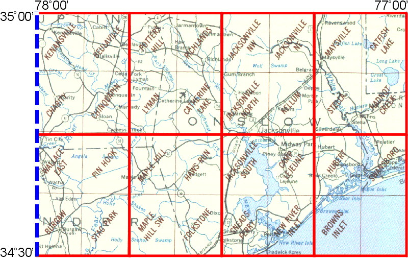 New River State Park Nc Map - United States Map