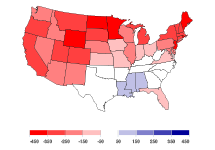 heating degree days change cooling annual map indicators climate 1955 1954 1895 versus state epa figure