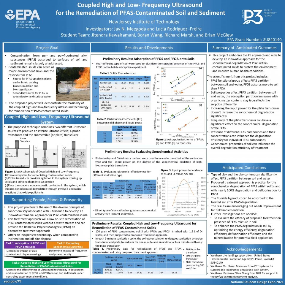 2021 P3 Expo - Remediation of PFAS-contaminated Soil and Sediment | US EPA