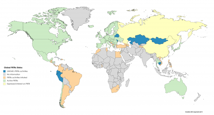 TRINA 2021 World Map