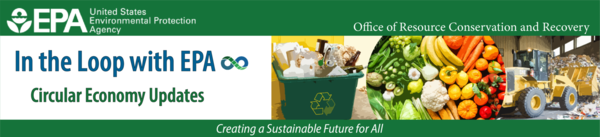 This our In the Loop - Circular Economy Updates newsletter banner