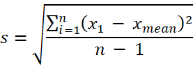 equation for s