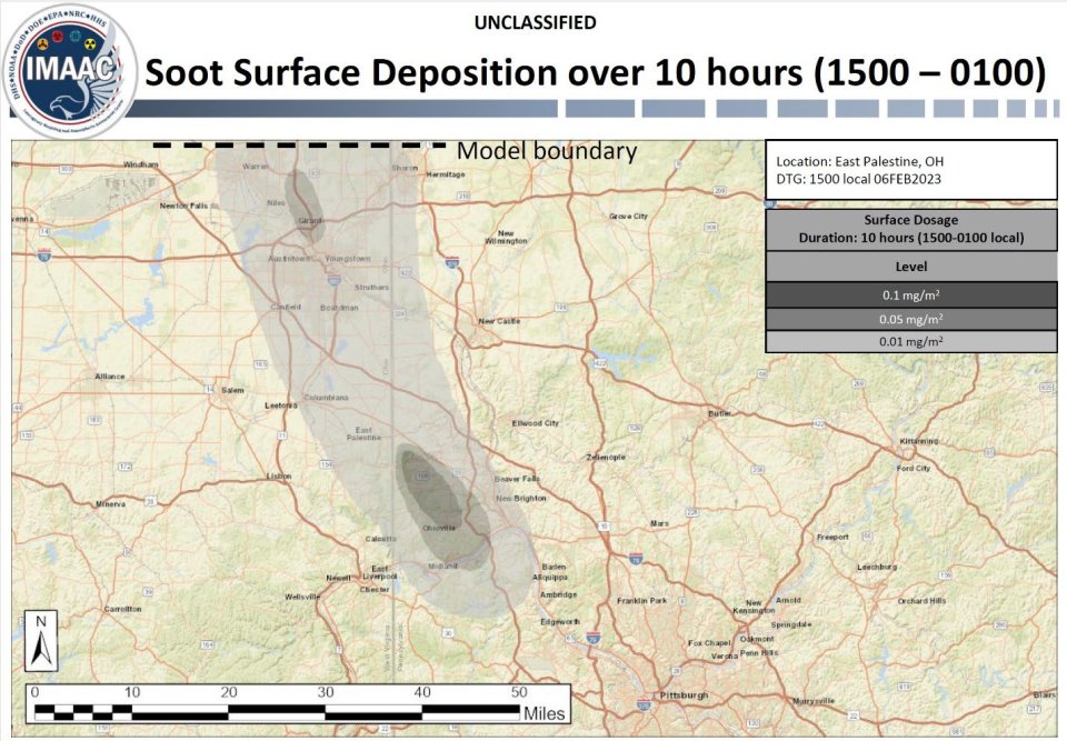 East Palestine Train Derailment Prediction