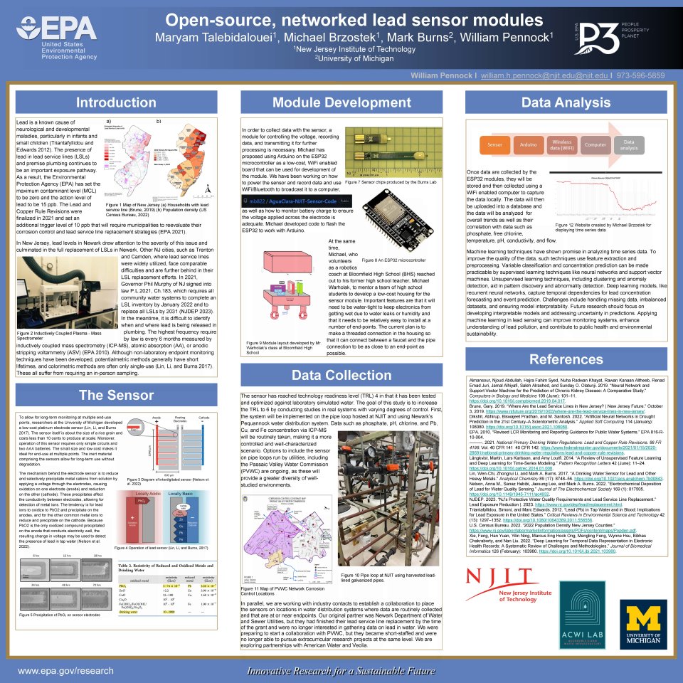 New Jersey Institute of Technology 2023 P3 Expo Poster