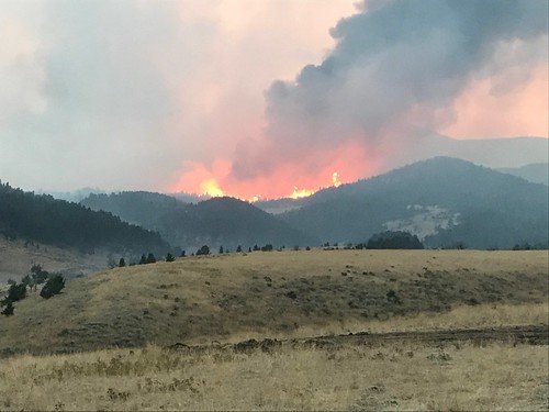 Montana wildfire. Source: USDA