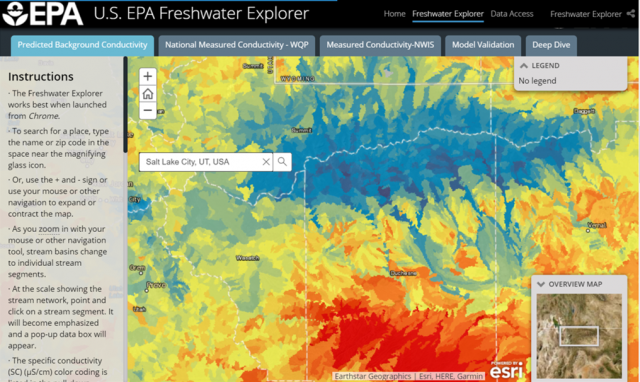 NASA SVS  A Map of Freshwater