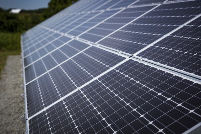 Photo of solar panel 