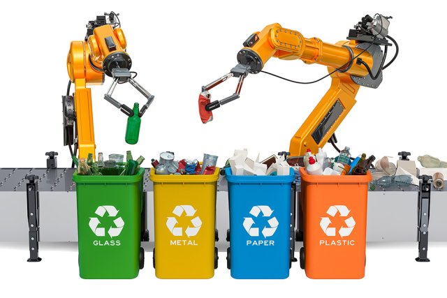 Recycling robots