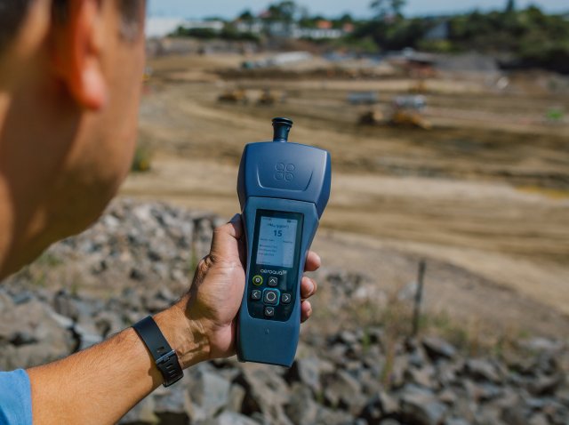 Small air sensors like this one can be used by anyone curious about local air quality. Photo credit: Aeroqual.