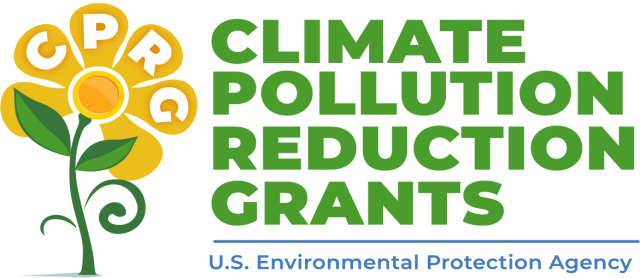 Climate Pollution Reduction Grants Flower Logo