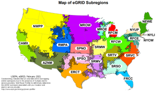 U.S. Grid Regions  US EPA