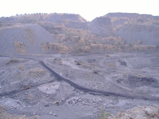 Coal mine in India