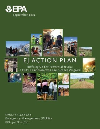 Cover of EPA's Environmental Justice Action Plan