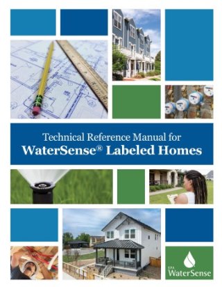 Cover for Technical Reference Manual for WaterSense Labeled Homes