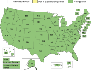 Map of the United States and it