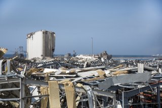 Photo of disaster debris 